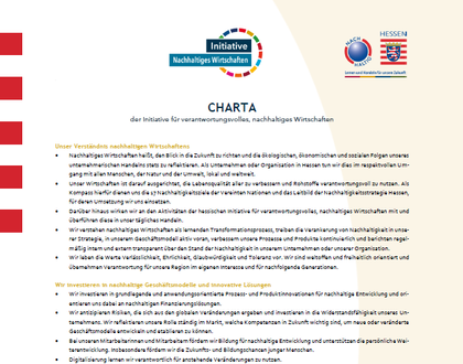 Die Charta der Wirtschaftsinitiative