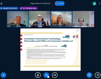 1. Regionales Wirtschaftsforum mit dem Schwerpunkt Südhessen